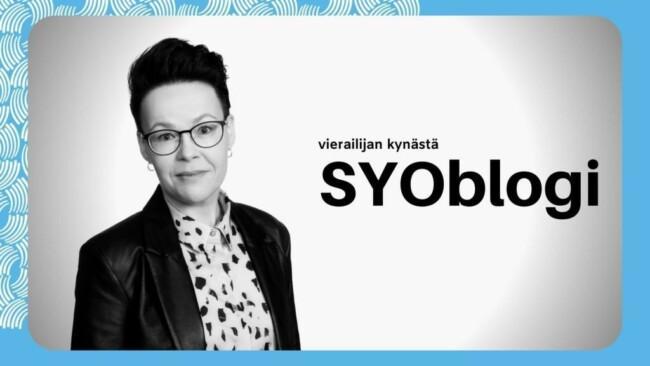 Marja-Leena Hämäläinen SYOblogissa.