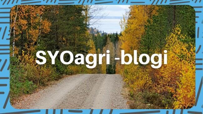 SYOagri blogi maatalousyrittäjän muutoskyvykkyys.