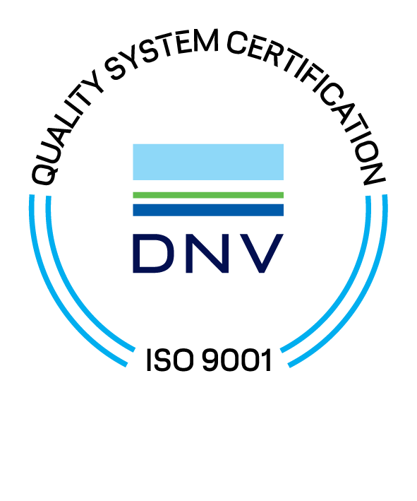 Laatujärjestelmä DNV logo.