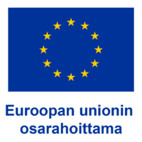 Euroopan Unionin osarahoittama -logo.