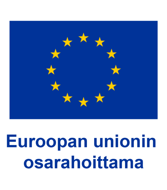 Euroopan Unionin osarahoittama -logo.